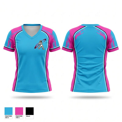 LA GRiND Women's Short Sleeve V-neck Shirt - 1