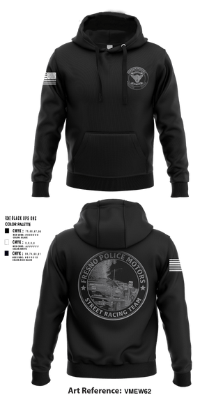 Hoodie, Fresno police department street race team, Police, Teamtime, Team time, sublimation, custom sports apparel, team uniforms, spirit wear, spiritwear, sports uniforms, custom shirts, team store, custom team store, fundraiser sports, apparel fundraiser