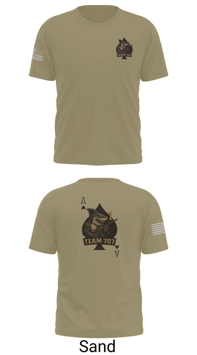 MESG1 TEAM 707 61403527 Short Sleeve Performance Shirt - 91