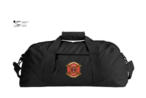 Duffle Bag, Monroe Fire Rescue, Fire Department, Teamtime, Team time, sublimation, custom sports apparel, team uniforms, spirit wear, spiritwear, sports uniforms, custom shirts, team store, custom team store, fundraiser sports, apparel fundraiser