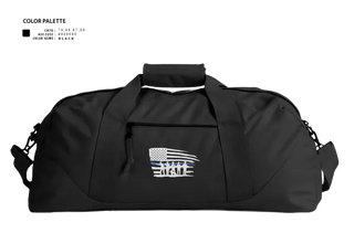 Duffle Bag, McBee Police Department, , Teamtime, Team time, sublimation, custom sports apparel, team uniforms, spirit wear, spiritwear, sports uniforms, custom shirts, team store, custom team store, fundraiser sports, apparel fundraiser