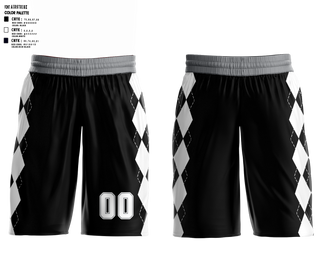 Mens Basketball Shorts, Ellsworth, Men's Basketball, Teamtime, Team time, sublimation, custom sports apparel, team uniforms, spirit wear, spiritwear, sports uniforms, custom shirts, team store, custom team store, fundraiser sports, apparel fundraiser