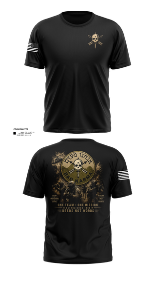 Short Sleeve Performance Shirt, Bad Karma, Army, Teamtime, Team time, sublimation, custom sports apparel, team uniforms, spirit wear, spiritwear, sports uniforms, custom shirts, team store, custom team store, fundraiser sports, apparel fundraiser