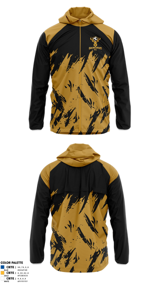 Windbreaker, Golden Deers FC, Men's Soccer, Teamtime, Team time, sublimation, custom sports apparel, team uniforms, spirit wear, spiritwear, sports uniforms, custom shirts, team store, custom team store, fundraiser sports, apparel fundraiser
