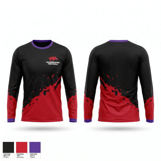 Long Sleeve Performance Shirt, Wakulla County Youth Football & Cheerleading Association Inc., Football, Teamtime, Team time, sublimation, custom sports apparel, team uniforms, spirit wear, spiritwear, sports uniforms, custom shirts, team store, custom team store, fundraiser sports, apparel fundraiser