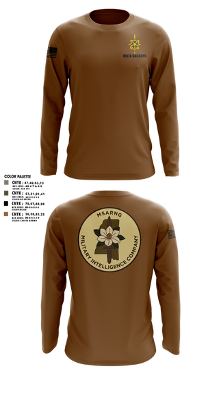 Long Sleeve Performance Shirt, , National Guard, Teamtime, Team time, sublimation, custom sports apparel, team uniforms, spirit wear, spiritwear, sports uniforms, custom shirts, team store, custom team store, fundraiser sports, apparel fundraiser