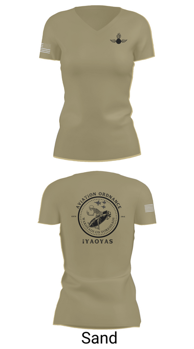 VX-9 92050722 Women's Short Sleeve V-neck Shirt - 84