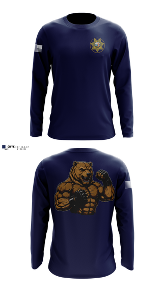 Long Sleeve Performance Shirt, Ucla police departments, Police, Teamtime, Team time, sublimation, custom sports apparel, team uniforms, spirit wear, spiritwear, sports uniforms, custom shirts, team store, custom team store, fundraiser sports, apparel fundraiser