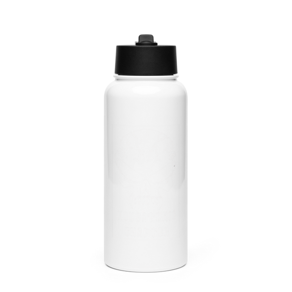 Housatonic 86341709 Stainless Steel Water Bottle with a Straw Lid