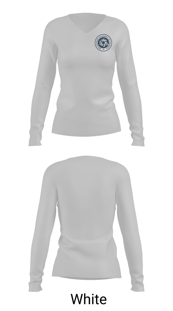 Womens Long Sleeve Vneck Shirt, Novas Track, Track & Field, Teamtime, Team time, sublimation, custom sports apparel, team uniforms, spirit wear, spiritwear, sports uniforms, custom shirts, team store, custom team store, fundraiser sports, apparel fundraiser