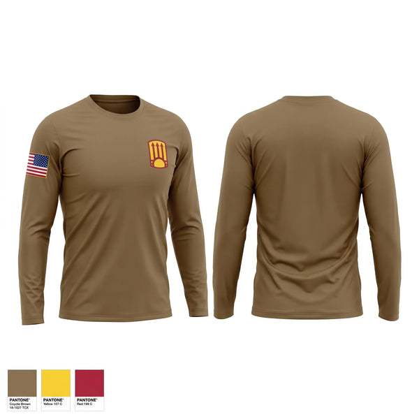 Long Sleeve Performance Shirt, 111 MEB, Army, Teamtime, Team time, sublimation, custom sports apparel, team uniforms, spirit wear, spiritwear, sports uniforms, custom shirts, team store, custom team store, fundraiser sports, apparel fundraiser