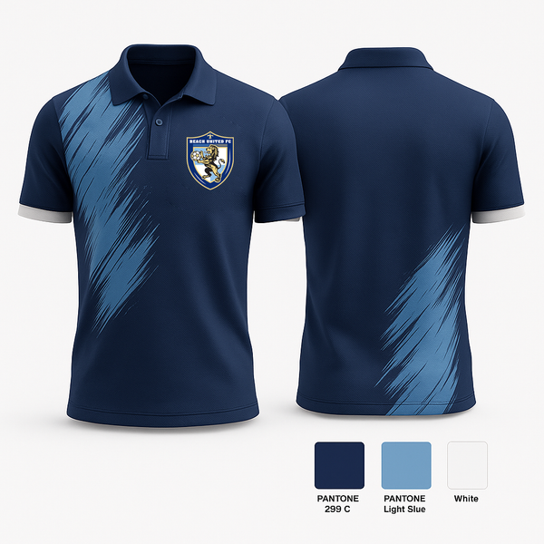 Short Sleeve Performance Polo, Beach United Hammerheads, Women's Soccer, Teamtime, Team time, sublimation, custom sports apparel, team uniforms, spirit wear, spiritwear, sports uniforms, custom shirts, team store, custom team store, fundraiser sports, apparel fundraiser