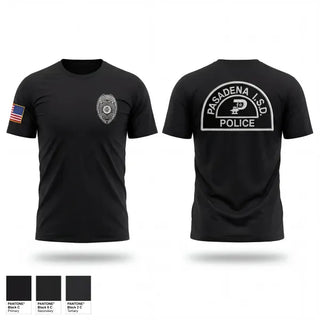 Old School Cotton Feel Shirt, Pasadena I.S.D., Police, Teamtime, Team time, sublimation, custom sports apparel, team uniforms, spirit wear, spiritwear, sports uniforms, custom shirts, team store, custom team store, fundraiser sports, apparel fundraiser