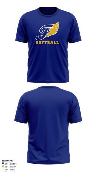Short Sleeve Performance Shirt, Fluvanna Middle School Softball, Softball, Teamtime, Team time, sublimation, custom sports apparel, team uniforms, spirit wear, spiritwear, sports uniforms, custom shirts, team store, custom team store, fundraiser sports, apparel fundraiser