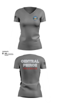 Central Pierce Wildfire 67359217 Women's Short Sleeve V-neck Shirt - 15