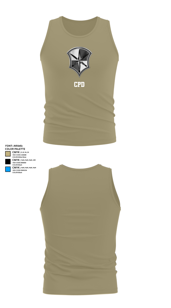 Tank Top, CPD, , Teamtime, Team time, sublimation, custom sports apparel, team uniforms, spirit wear, spiritwear, sports uniforms, custom shirts, team store, custom team store, fundraiser sports, apparel fundraiser