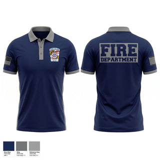 Short Sleeve Performance Polo, Cobb Island Volunteer Fire Department and EMS, Fire Department, Teamtime, Team time, sublimation, custom sports apparel, team uniforms, spirit wear, spiritwear, sports uniforms, custom shirts, team store, custom team store, fundraiser sports, apparel fundraiser