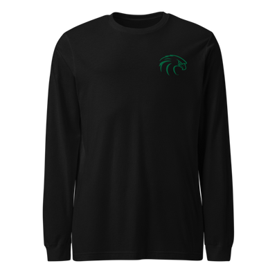 NSU Riverhawks Football 89263546 Unisex Long Sleeve Tee | Bella + Canvas 3501