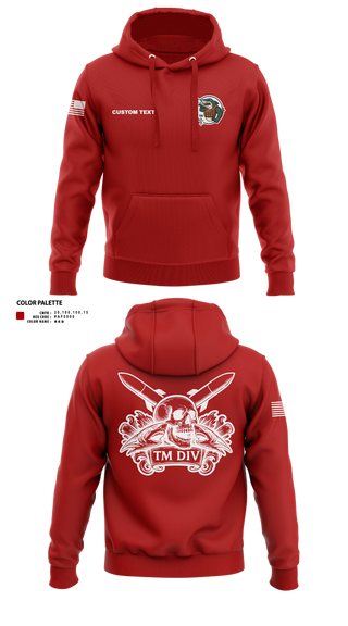 Hoodie, USS Illinois (SSN 786), , Teamtime, Team time, sublimation, custom sports apparel, team uniforms, spirit wear, spiritwear, sports uniforms, custom shirts, team store, custom team store, fundraiser sports, apparel fundraiser