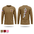 7220th Medical Support Unit Long Sleeve Performance Shirt - 1