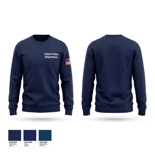 Crew Neck Sweatshirt, Salem Police Department, Police, Teamtime, Team time, sublimation, custom sports apparel, team uniforms, spirit wear, spiritwear, sports uniforms, custom shirts, team store, custom team store, fundraiser sports, apparel fundraiser