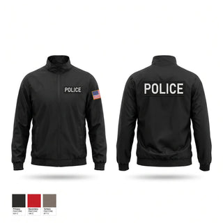 Windbreaker, McGregor Police Department, Police, Teamtime, Team time, sublimation, custom sports apparel, team uniforms, spirit wear, spiritwear, sports uniforms, custom shirts, team store, custom team store, fundraiser sports, apparel fundraiser