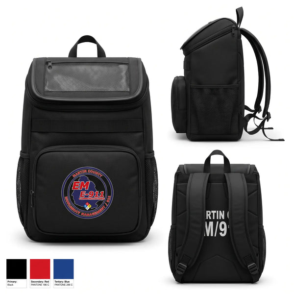 Gear Bag, Martin co EM/911, Fire Department, Teamtime, Team time, sublimation, custom sports apparel, team uniforms, spirit wear, spiritwear, sports uniforms, custom shirts, team store, custom team store, fundraiser sports, apparel fundraiser