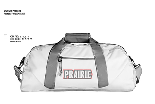 Duffle Bag, Clinton Prairie Dance, Spirit Store, Teamtime, Team time, sublimation, custom sports apparel, team uniforms, spirit wear, spiritwear, sports uniforms, custom shirts, team store, custom team store, fundraiser sports, apparel fundraiser