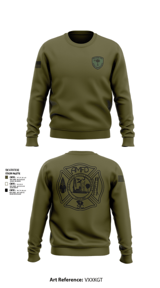 Crew Neck Sweatshirt, Awendaw Fire SRT, Fire Department, Teamtime, Team time, sublimation, custom sports apparel, team uniforms, spirit wear, spiritwear, sports uniforms, custom shirts, team store, custom team store, fundraiser sports, apparel fundraiser
