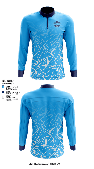 Mid-Ice Crisis 19589618 Quarter Zip Jacket - 1