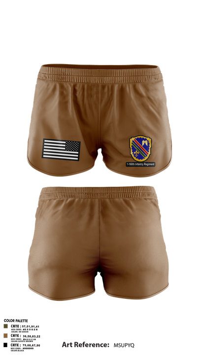 Co A, 1st-160th INF, 79th IBCT 97835057 Ranger Panties - 12
