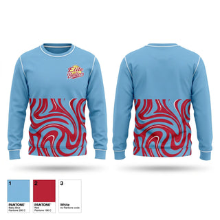 Crew Neck Sweatshirt, Elite Ballers, Softball, Teamtime, Team time, sublimation, custom sports apparel, team uniforms, spirit wear, spiritwear, sports uniforms, custom shirts, team store, custom team store, fundraiser sports, apparel fundraiser