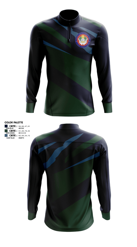 Quarter Zip Jacket, Chang National, , Teamtime, Team time, sublimation, custom sports apparel, team uniforms, spirit wear, spiritwear, sports uniforms, custom shirts, team store, custom team store, fundraiser sports, apparel fundraiser