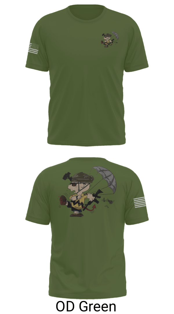 Short Sleeve Performance Shirt, 1-508th PIR, Army, Teamtime, Team time, sublimation, custom sports apparel, team uniforms, spirit wear, spiritwear, sports uniforms, custom shirts, team store, custom team store, fundraiser sports, apparel fundraiser
