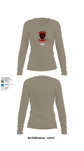 FARP 36719357 Women's Long Sleeve V-neck Shirt - 62
