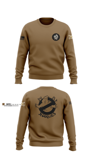 Crew Neck Sweatshirt, 3rd PLT, Alpha Company, 2nd Cavalry 5th regiment, Army, Teamtime, Team time, sublimation, custom sports apparel, team uniforms, spirit wear, spiritwear, sports uniforms, custom shirts, team store, custom team store, fundraiser sports, apparel fundraiser