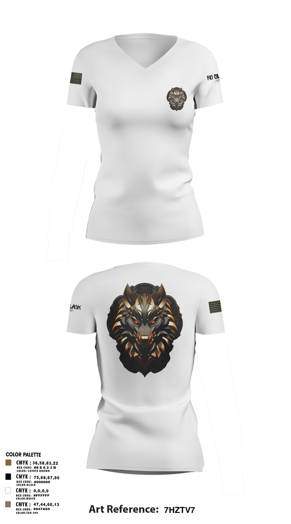 Women's Short Sleeve Vneck Shirt, 501st BSBWolfpack, Army, Teamtime, Team time, sublimation, custom sports apparel, team uniforms, spirit wear, spiritwear, sports uniforms, custom shirts, team store, custom team store, fundraiser sports, apparel fundraiser