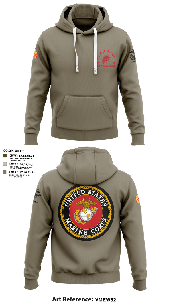 Hoodie, Zulu 109, Marines, Teamtime, Team time, sublimation, custom sports apparel, team uniforms, spirit wear, spiritwear, sports uniforms, custom shirts, team store, custom team store, fundraiser sports, apparel fundraiser