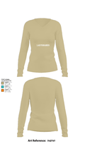 LadySharks 43984215 Women's Long Sleeve V-neck Shirt - 25