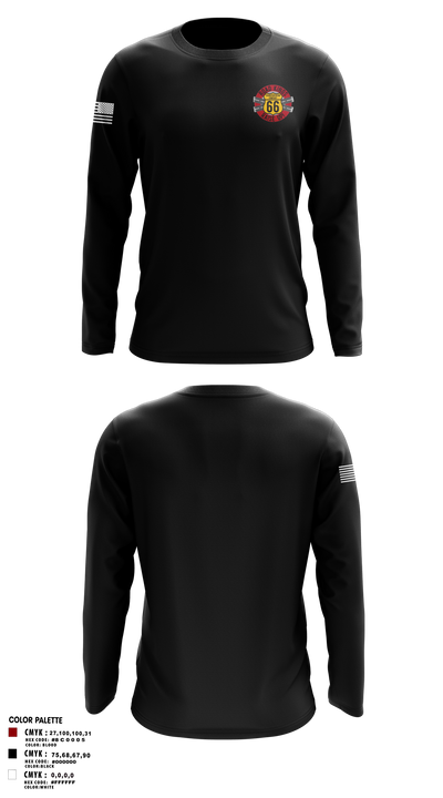 66 Transportation Company 52300431 Long Sleeve Performance Shirt 3