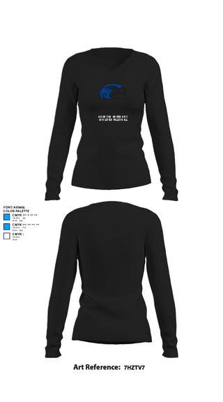 Women's Long Sleeve Vneck Shirt, Shorter University Athletics Volleyball, Women's Volleyball, Teamtime, Team time, sublimation, custom sports apparel, team uniforms, spirit wear, spiritwear, sports uniforms, custom shirts, team store, custom team store, fundraiser sports, apparel fundraiser