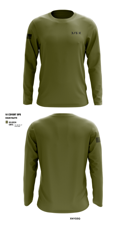 3/5 k 48748814 Long Sleeve Performance Shirt - 2