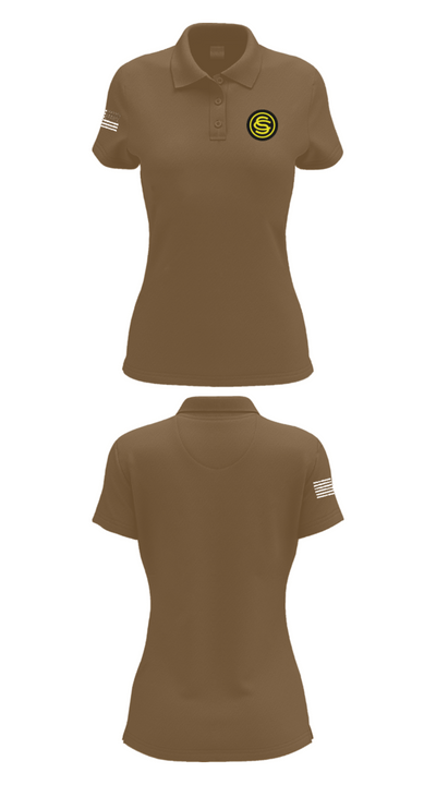 OCS 117th RTI 76770798 Women's Short Sleeve Performance Polo  - 14