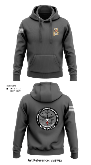 Hoodie, Alabama State Bureau of Investigations, Police, Teamtime, Team time, sublimation, custom sports apparel, team uniforms, spirit wear, spiritwear, sports uniforms, custom shirts, team store, custom team store, fundraiser sports, apparel fundraiser