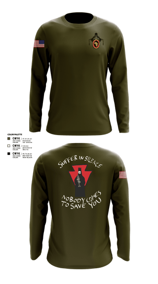 Long Sleeve Performance Shirt, Aco 1-111th secfor1-111 MTR renew, National Guard, Teamtime, Team time, sublimation, custom sports apparel, team uniforms, spirit wear, spiritwear, sports uniforms, custom shirts, team store, custom team store, fundraiser sports, apparel fundraiser