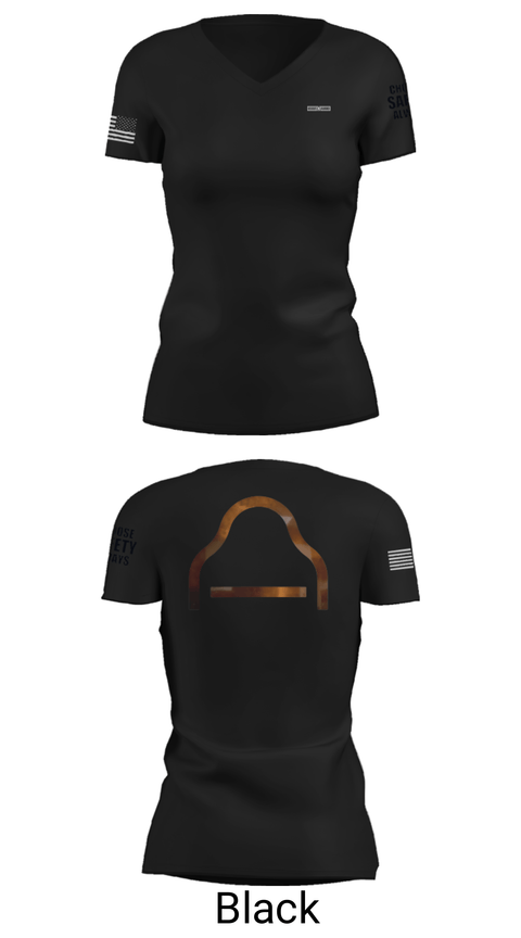 Women's Short Sleeve Vneck Shirt, Deseret Ranches, , Teamtime, Team time, sublimation, custom sports apparel, team uniforms, spirit wear, spiritwear, sports uniforms, custom shirts, team store, custom team store, fundraiser sports, apparel fundraiser