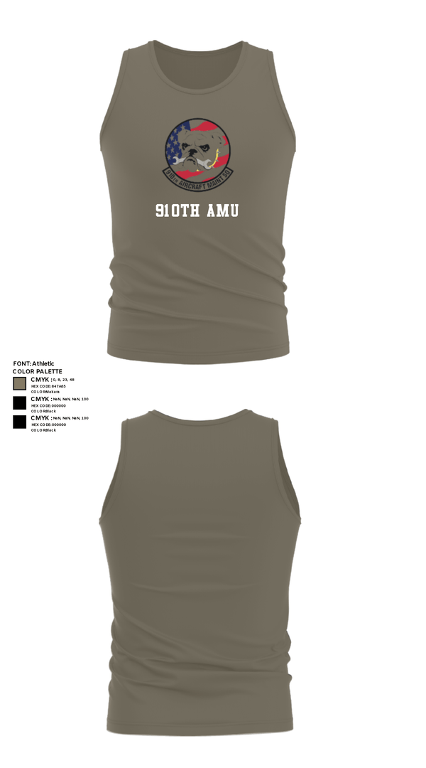 Tank Top, 910th AMU, Air Force, Teamtime, Team time, sublimation, custom sports apparel, team uniforms, spirit wear, spiritwear, sports uniforms, custom shirts, team store, custom team store, fundraiser sports, apparel fundraiser