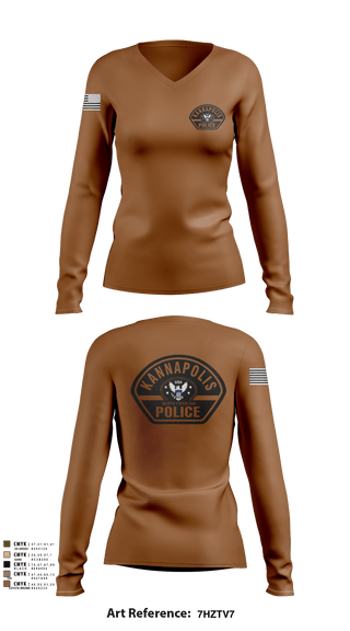 Women's Long Sleeve Vneck Shirt, SRT, Police, Teamtime, Team time, sublimation, custom sports apparel, team uniforms, spirit wear, spiritwear, sports uniforms, custom shirts, team store, custom team store, fundraiser sports, apparel fundraiser