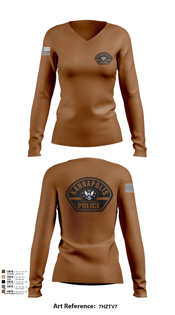 Women's Long Sleeve Vneck Shirt, SRT, Police, Teamtime, Team time, sublimation, custom sports apparel, team uniforms, spirit wear, spiritwear, sports uniforms, custom shirts, team store, custom team store, fundraiser sports, apparel fundraiser