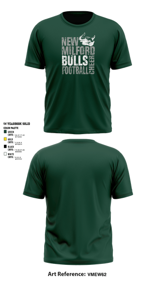 Short Sleeve Performance Shirt, New Milford Bulls Football And Cheerleading, Football, Teamtime, Team time, sublimation, custom sports apparel, team uniforms, spirit wear, spiritwear, sports uniforms, custom shirts, team store, custom team store, fundraiser sports, apparel fundraiser
